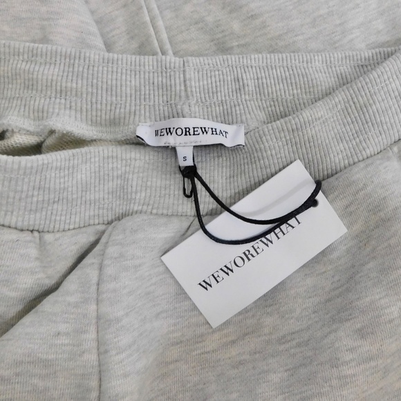 NWT!! WEWOREWHAT Slim Leg Jogger Pants Sweats Sweatpants Sweats Loungewear Small - Picture 12 of 16